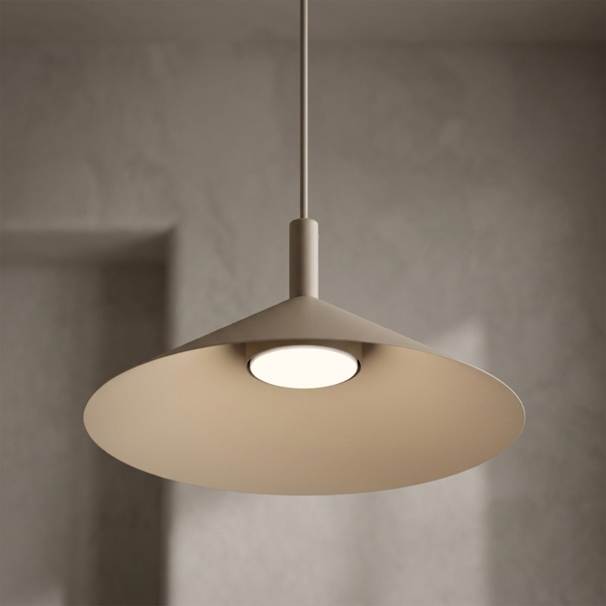 ANEGA kábeles függőlámpa 1xGX53/15W/230V, átm. 30 cm, bézs