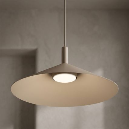 ANEGA kábeles függőlámpa 1xGX53/15W/230V, Ø 40 cm, bézs