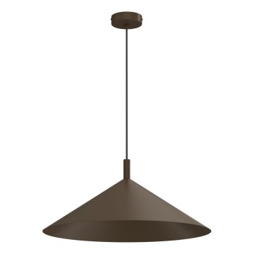 ANEGA zsinóros függőlámpa 1xGX53/15W/230V Ø 50 cm barna