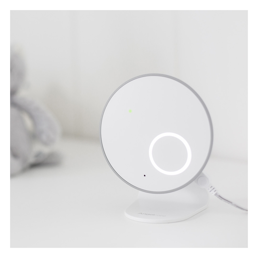 Angelcare - Légzésfigyelő készlet 16x16 cm + audio bébiőr USB