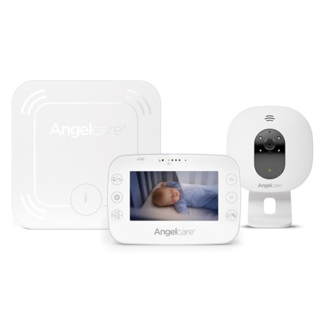 Angelcare - Légzésfigyelő készlet 16x16 cm + videó bébiőr USB