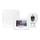 Angelcare - Légzésfigyelő készlet 16x16 cm + videó bébiőr USB