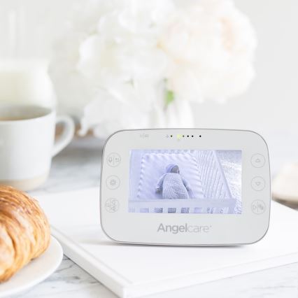 Angelcare - Légzésfigyelő készlet 16x16 cm + videó bébiőr USB