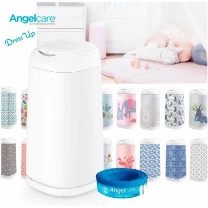 Angelcare - Pelenkás kosár DRESS UP + 1x betétkazetta