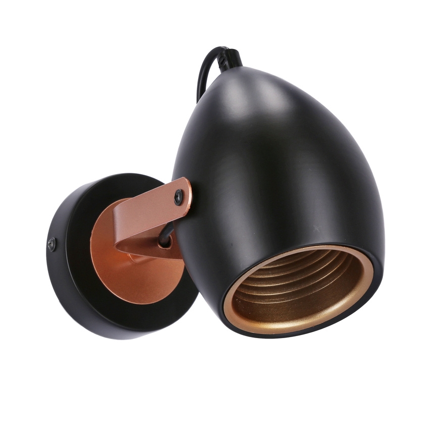 Spotlámpa ANICA 1xE14/40W/230V fekete/réz