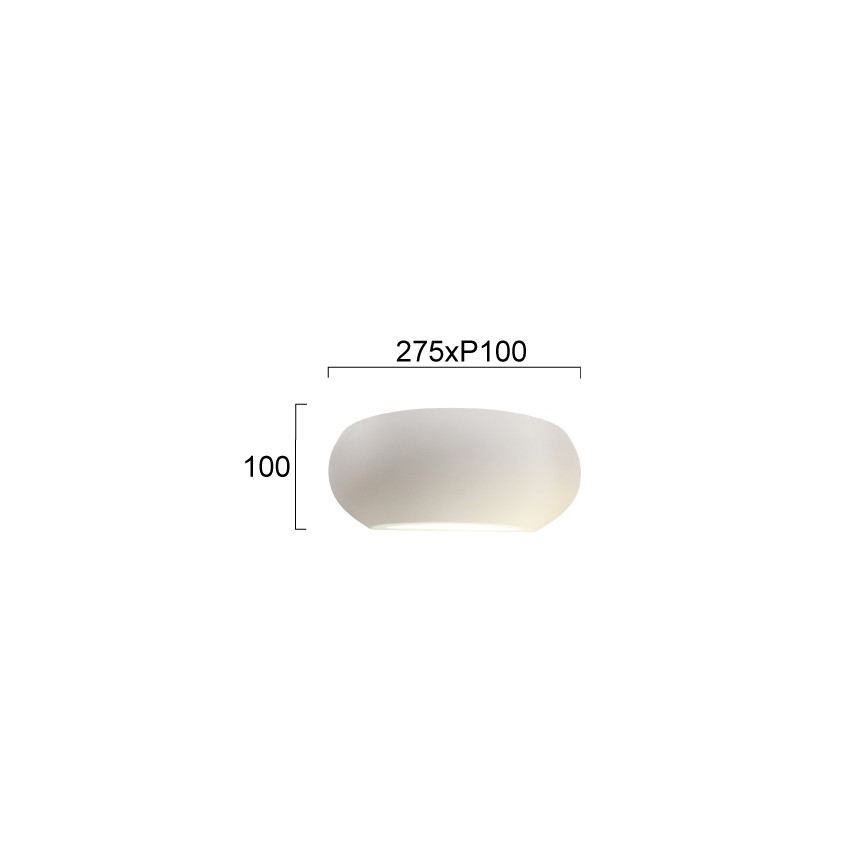 ANITA fali lámpa 1xE27/20W/230V, fehér