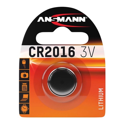 Ansmann 04672 - CR 2016 - Líthium gombelem 3V