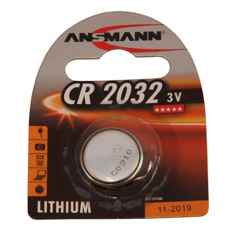 Ansmann 04674 CR 2032 - Líthium gombelem 3V