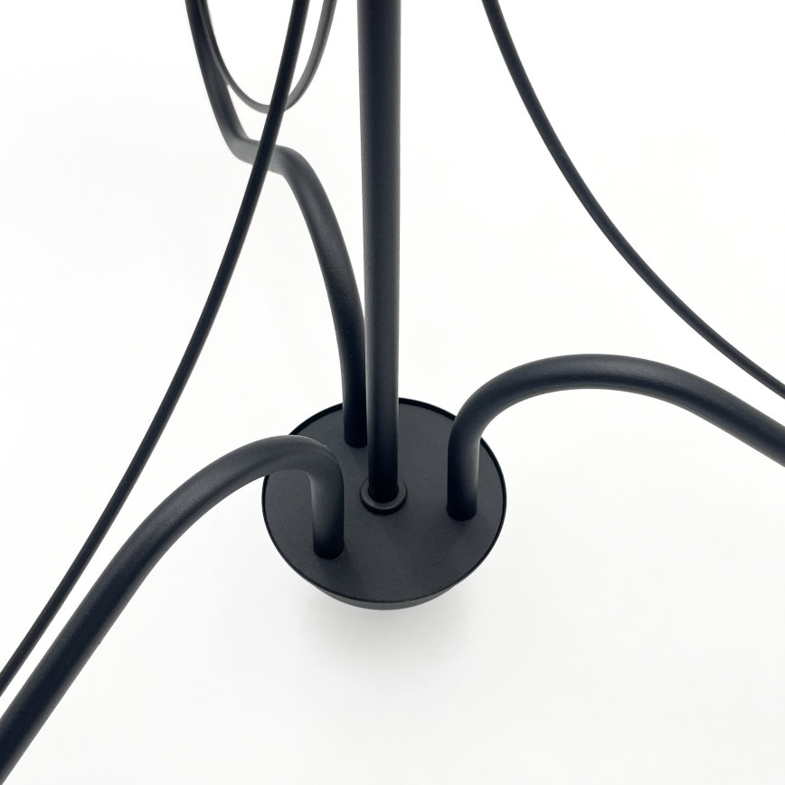 ANTON láncos csillár 3xE14/15W/230V fekete