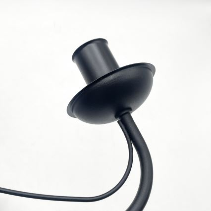 ANTON láncos csillár 3xE14/15W/230V fekete