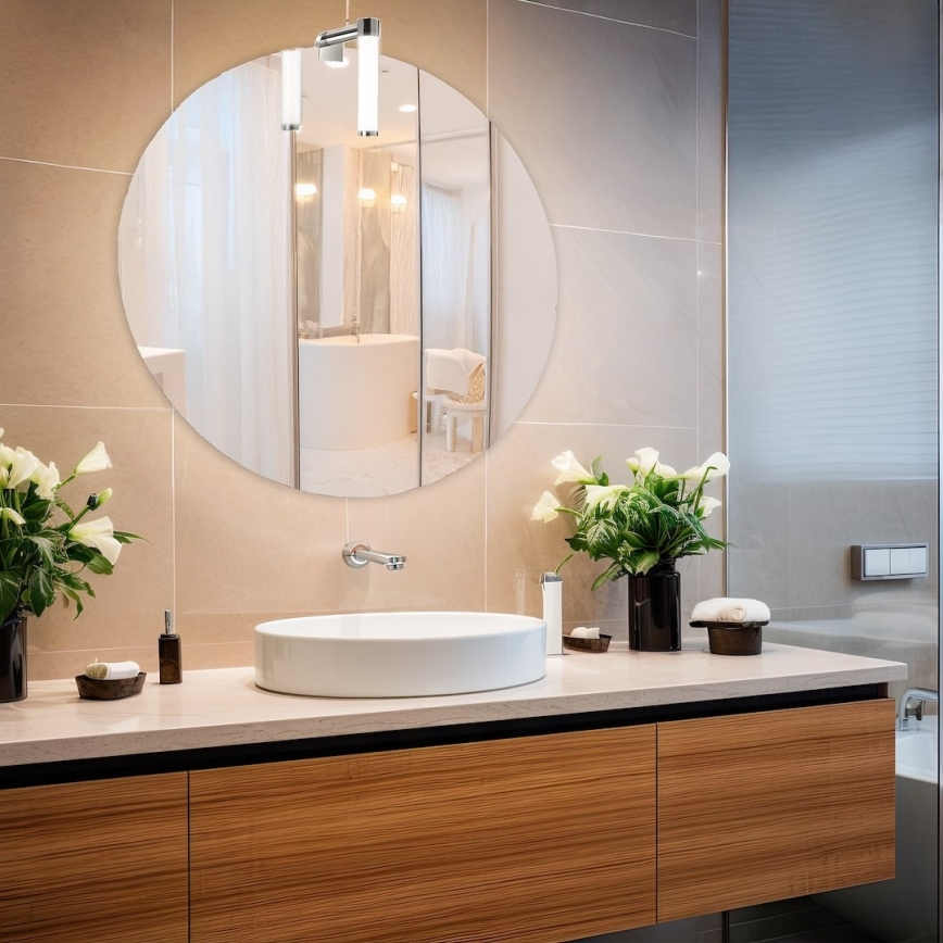 APA MINI LED fürdőszobai tükörvilágítás 4W/230V IP44 fényes króm