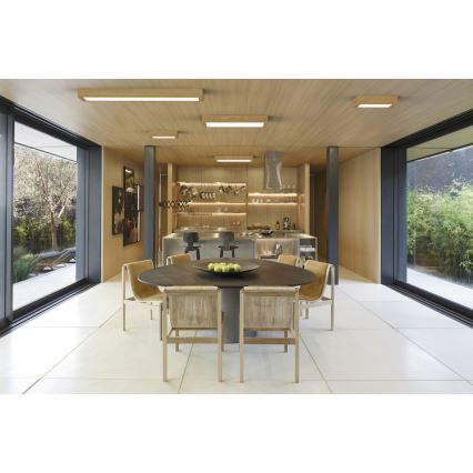 APLED - LED Felületre szerelhető panel QUADRA LED/40W/230V tölgy