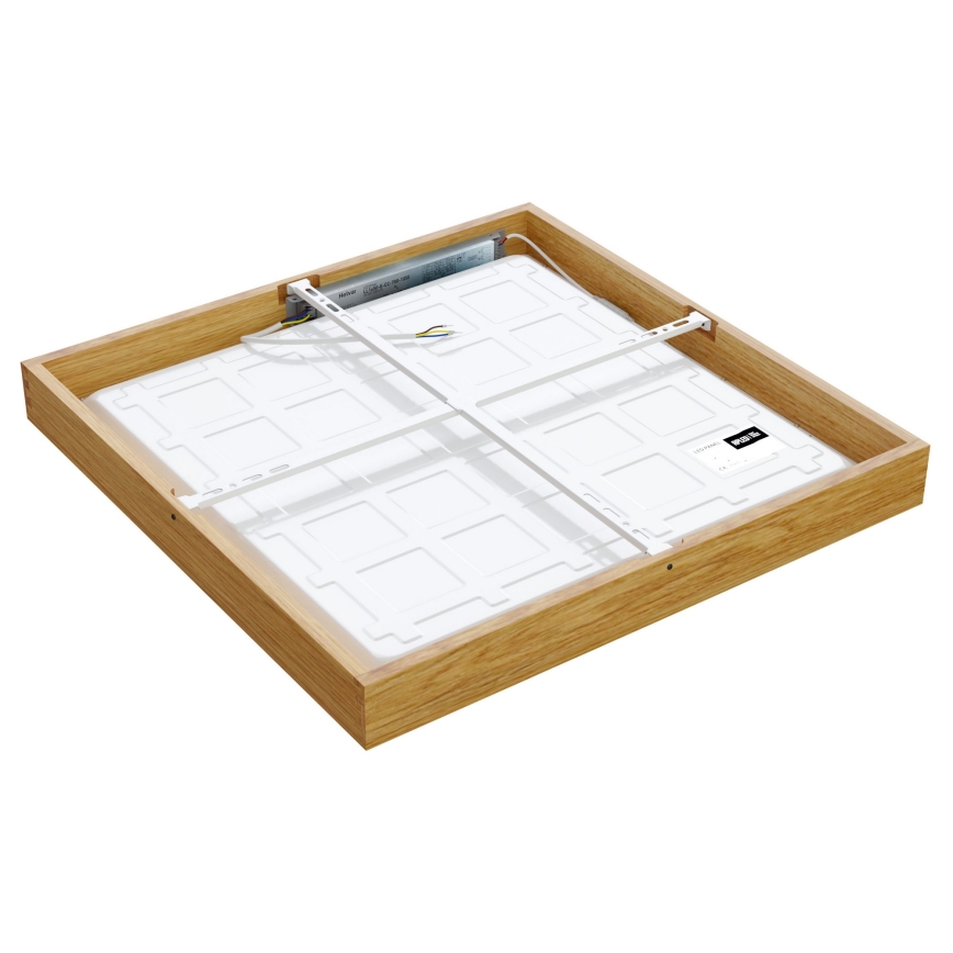 APLED - LED Felületre szerelhető panel QUADRA LED/40W/230V tölgy