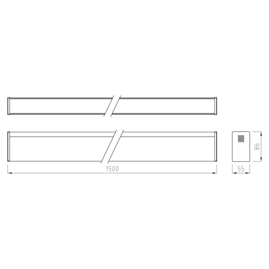 APLED - LED Fénycsöves lámpa LOOK LED/48W/230V 4000K
