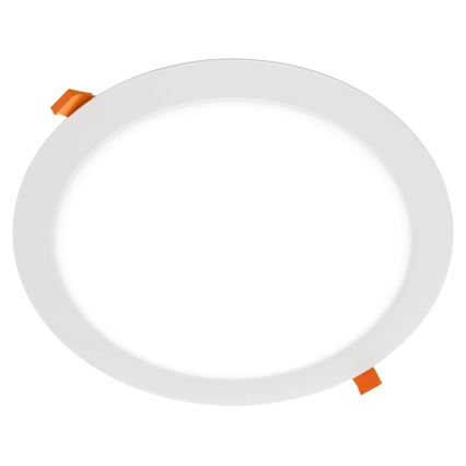 APLED - LED Fürdőszobai beépíthető lámpa RONDO LED/24W/230V IP41 300 mm fehér