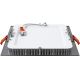 APLED - LED Fürdőszobai beépíthető lámpa SQUARE LED/12W/230V IP41 170x170 mm