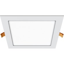 APLED - LED Fürdőszobai beépíthető lámpa SQUARE LED/18W/230V IP41 220x220 mm fehér
