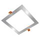 APLED - LED Fürdőszobai beépíthető lámpa SQUARE LED/18W/230V IP41 220x220 mm