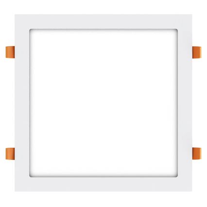 APLED - LED Fürdőszobai beépíthető mennyezeti lámpa SQUARE LED/24W/230V IP41 300x300 mm fehér