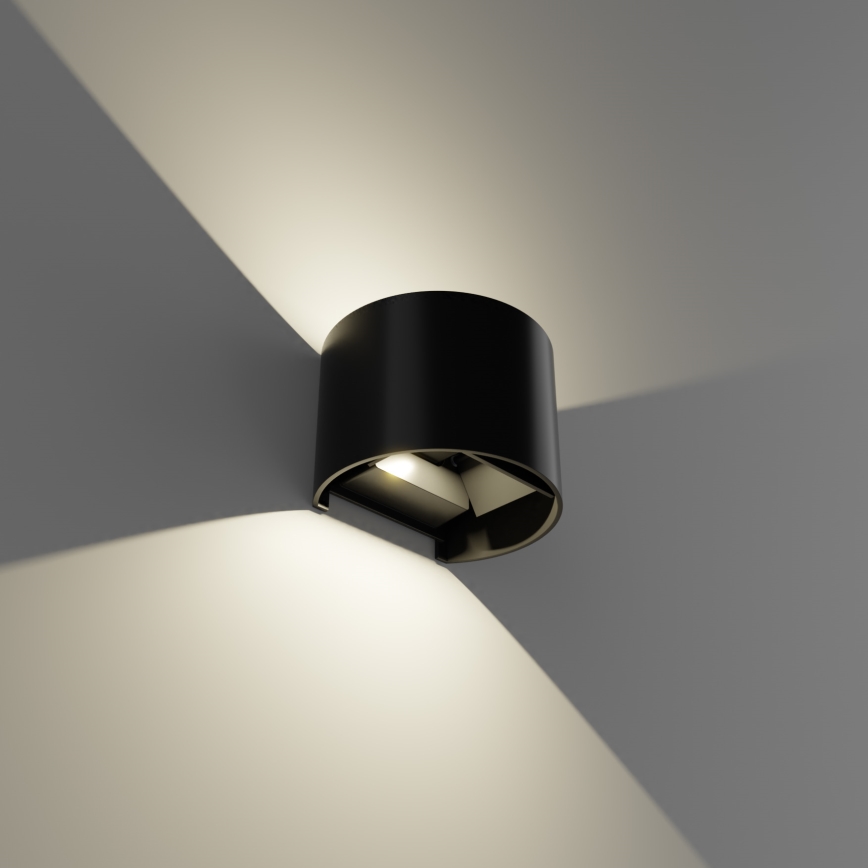 APLED - LED Kültéri fali lámpa OVAL 2xLED/3W/230V IP65