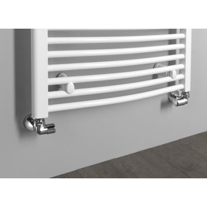 Aqualine - Csatlakozó készlet sarokszelepekhez FIRST jobb oldali/fényes króm