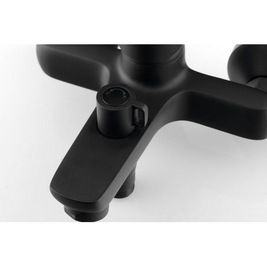 Aqualine - Fürdőcsap LOTTA matt fekete