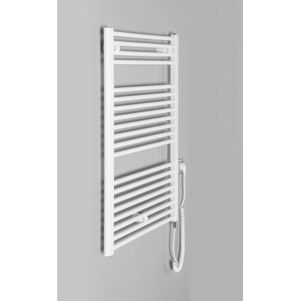 Aqualine - Fürdőszobai elektromos radiátor DIRECT-E 400W  96x60 cm fehér
