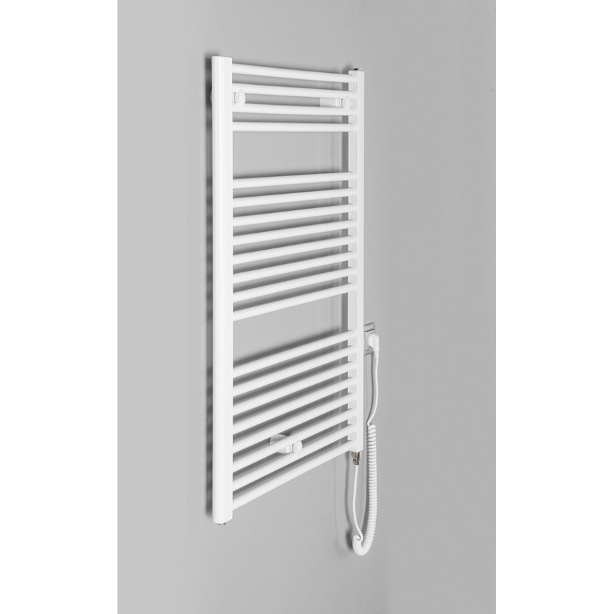 Aqualine - Fürdőszobai elektromos radiátor DIRECT-E 400W  96x60 cm fehér