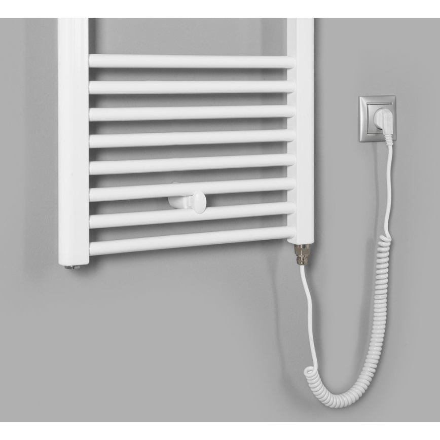 Aqualine - Fürdőszobai elektromos radiátor DIRECT-E 400W  96x60 cm fehér