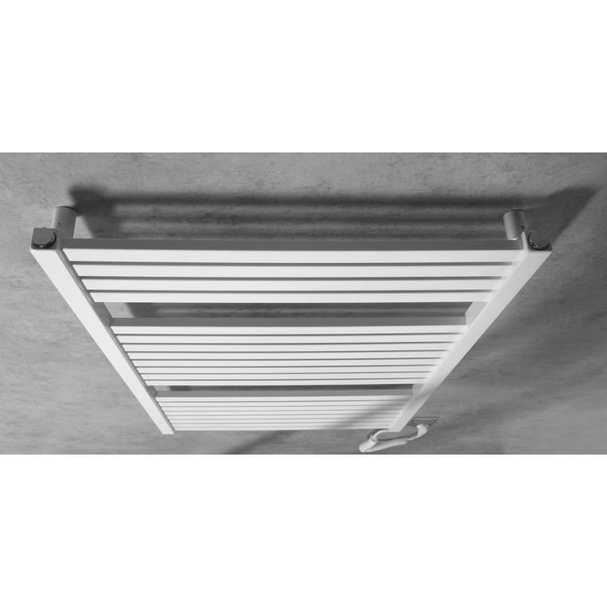 Aqualine - Fürdőszobai elektromos radiátor TONDI-E 400W 97x60 cm fehér