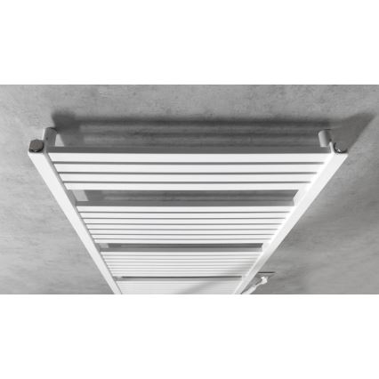 Aqualine - Fürdőszobai elektromos radiátor TONDI-E 800W 169x60 cm fehér