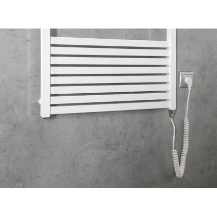 Aqualine - Fürdőszobai elektromos radiátor TONDI-E 800W 169x60 cm fehér