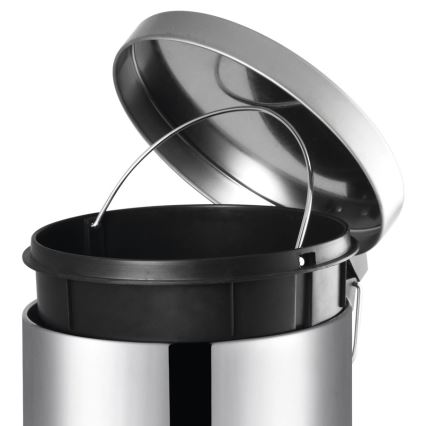 Aqualine - Szeméttároló SIMPLE LINE 3 l csiszolt rozsdamentes