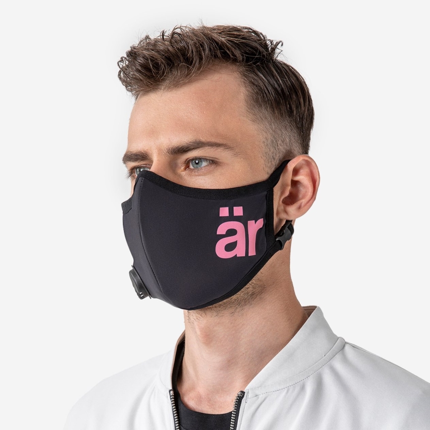ÄR Antiviral arcmaszk - Big Logo L - ViralOff 99% - hatékonyabb mint a FFP2