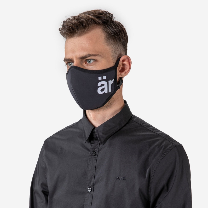 ÄR Antiviral arcmaszk - Big Logo M - ViralOff 99% - hatékonyabb mint a FFP2