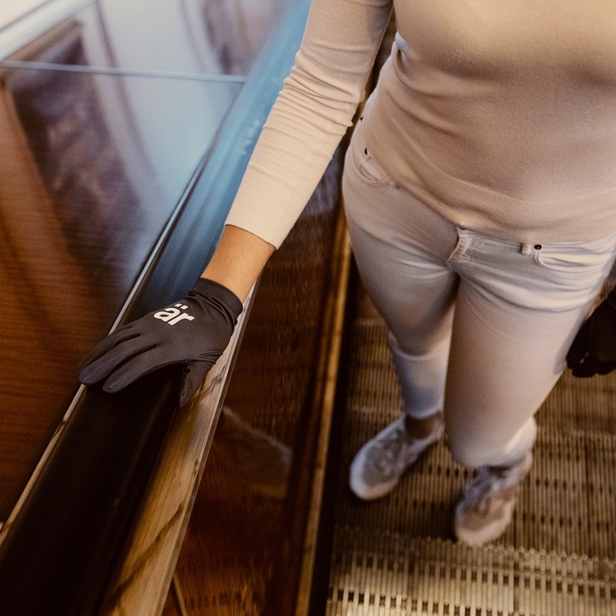 ÄR Antiviral kesztyű - Big Logo M - ViralOff 99%