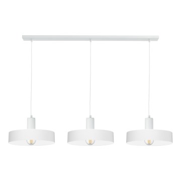 ARCANE zsinóros csillár 3xE27/60W/230V fehér