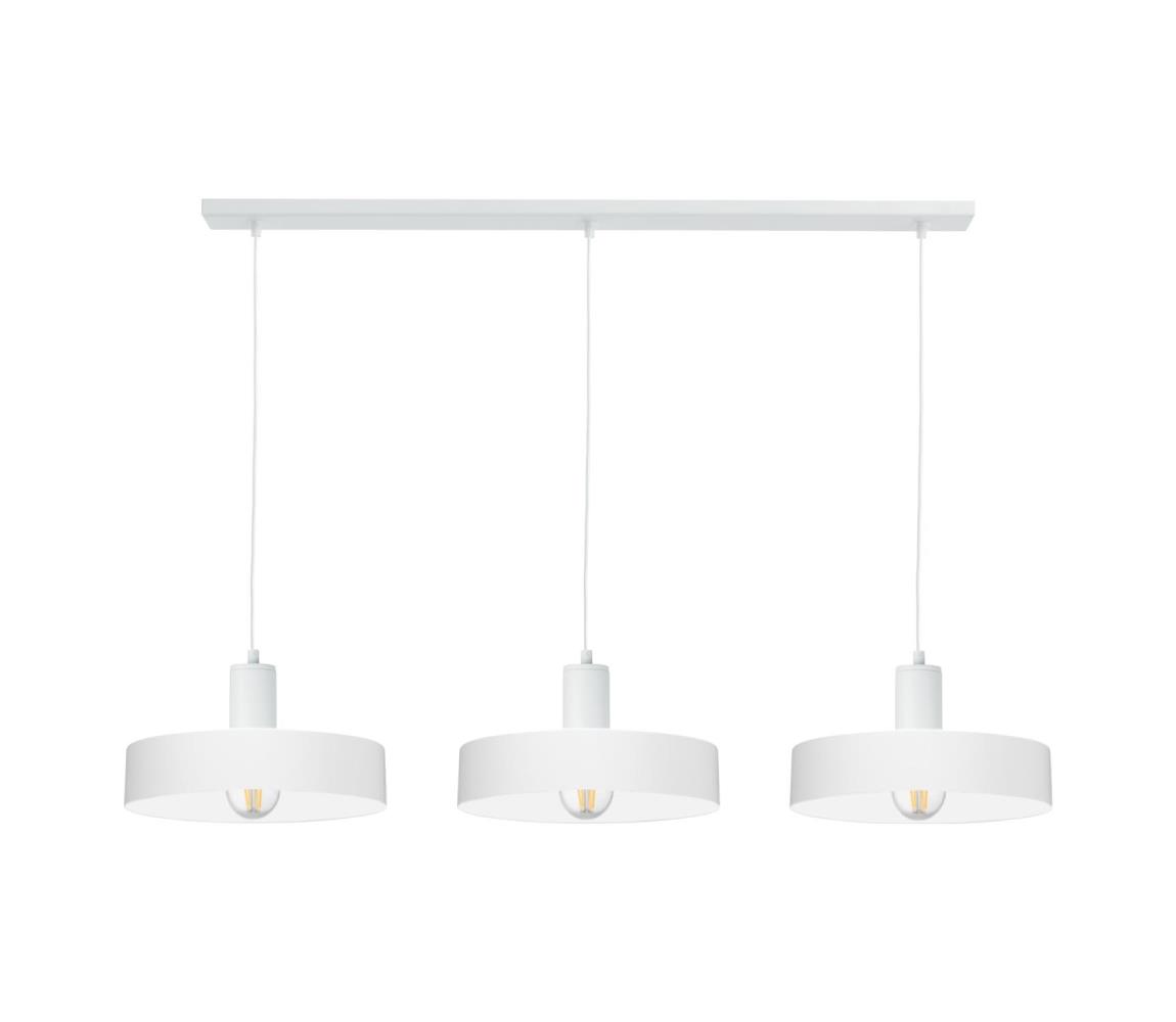 Keter Lighting ARCANE zsinóros csillár 3xE27/60W/230V fehér 3406