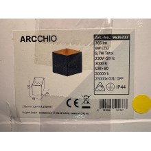 Arcchio - LED Kültéri fali lámpa ALIMA LED/8W/230V IP44
