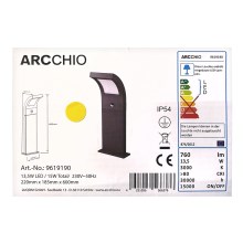 Arcchio - LED Kültéri lámpa érzékelővel ADVIK LED/13,5W/230V IP54