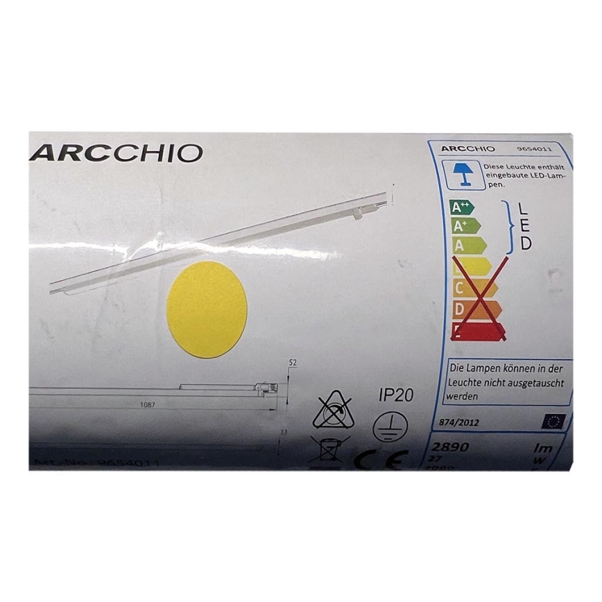 Arcchio - LED Lámpa sínrendszerhez HARLOW LED/26W/230V