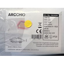 Arcchio - LED RGBW Dimmelhető mennyezeti lámpa BRENDA LED/30W/230V + távirányítás