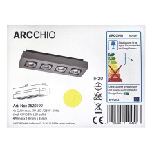 Arcchio - LED Spotlámpa VINCE 4xGU10/5W/230V