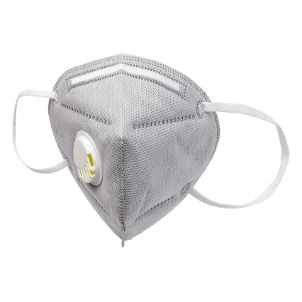 Arcmaszk 5 réteg kilégző szeleppel KN95 osztályú (FFP2), szénrost