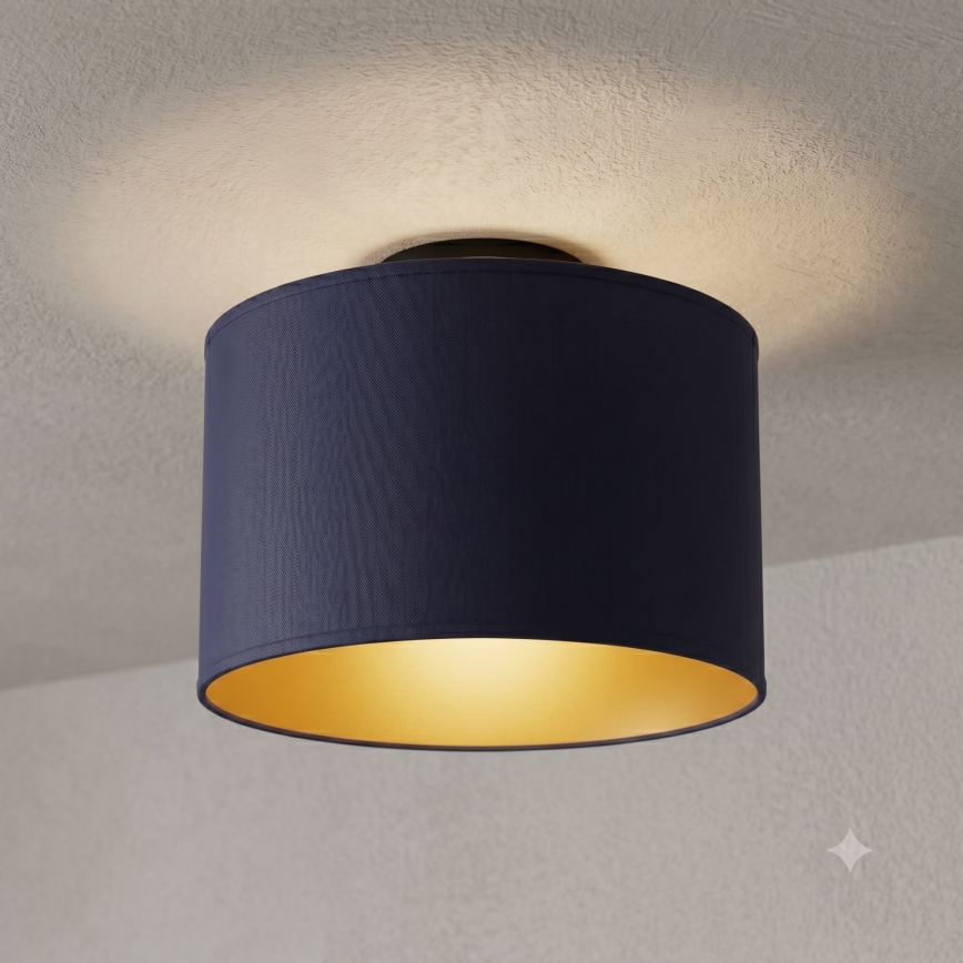 ARDEN mennyezeti lámpatest 1xE27/15W/230V, Ø 25 cm, kék