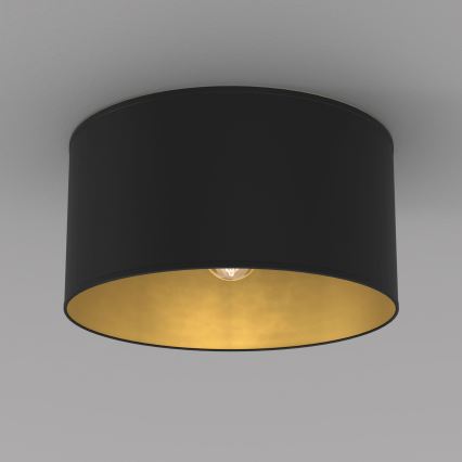 ARDEN mennyezeti lámpatest 1xE27/15W/230V, Ø 40 cm, fekete