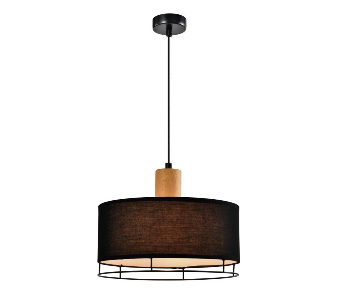 ARDI kábeles függőlámpa 1xE27/40W/230V fekete/barna 31