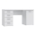 ARENO fehér íróasztal