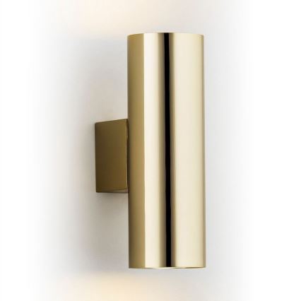 Argon 0913 - Fali lámpa MITOS 2xGU10/5W/230V sárgaréz