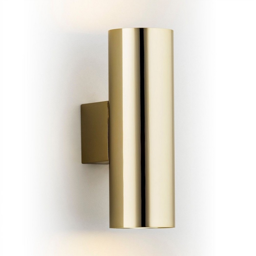 Argon 0913 - Fali lámpa MITOS 2xGU10/5W/230V sárgaréz